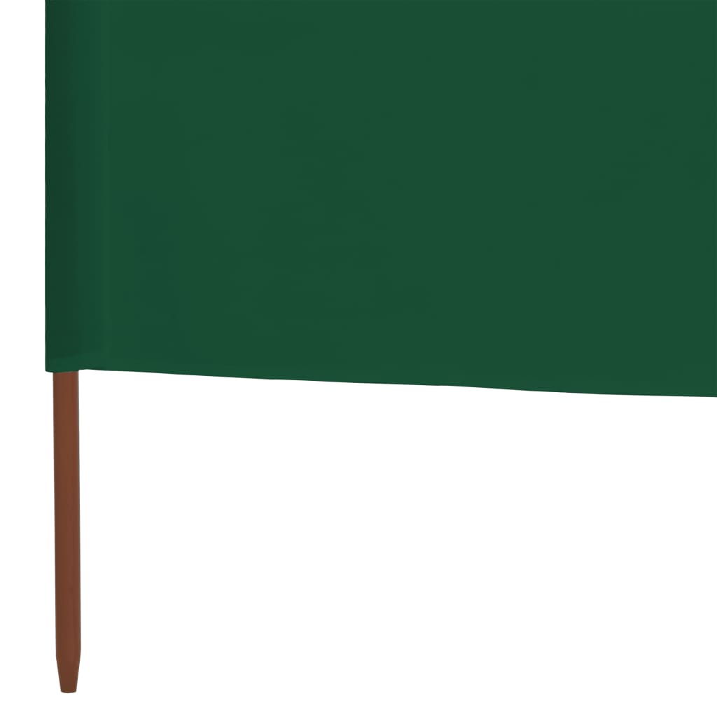 3-panel Wind Screen Fabric  Green