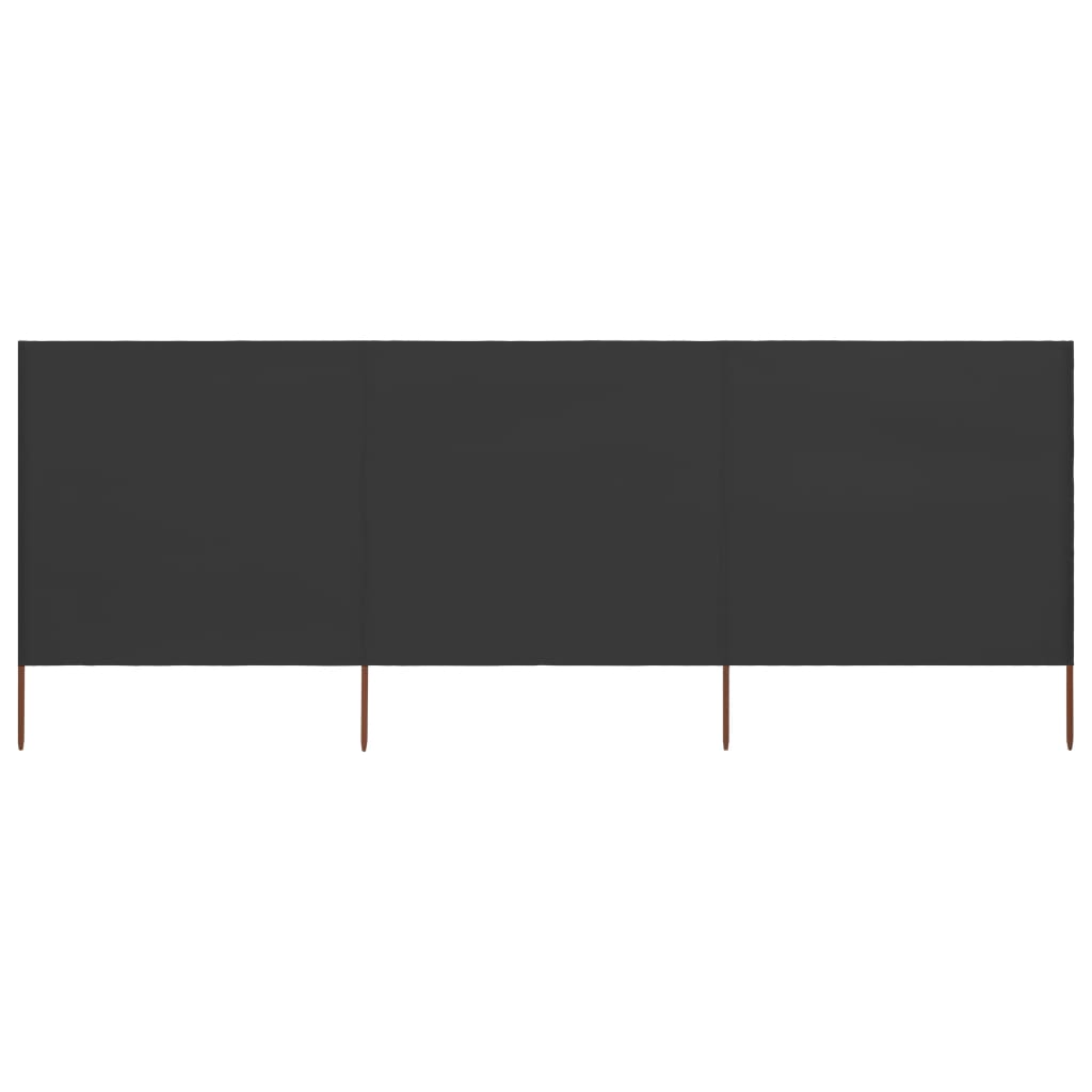 3-panel Wind Screen Fabric  Anthracite