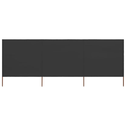 3-panel Wind Screen Fabric  Anthracite