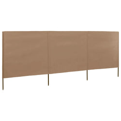 3-panel Wind Screen Fabric  Taupe
