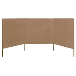 3-panel Wind Screen Fabric  Taupe