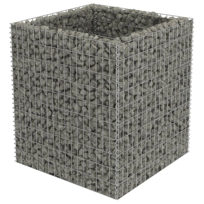 Gabion Planter Galvanised Steel  (Silver)