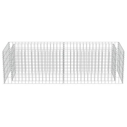 Gabion Planter Galvanised Steel "Silver"
