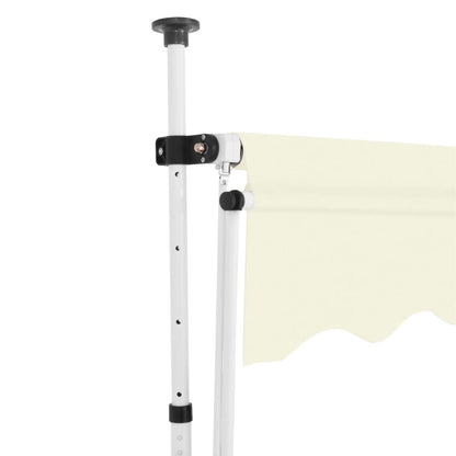 Manual Retractable Awning 400 cm Cream