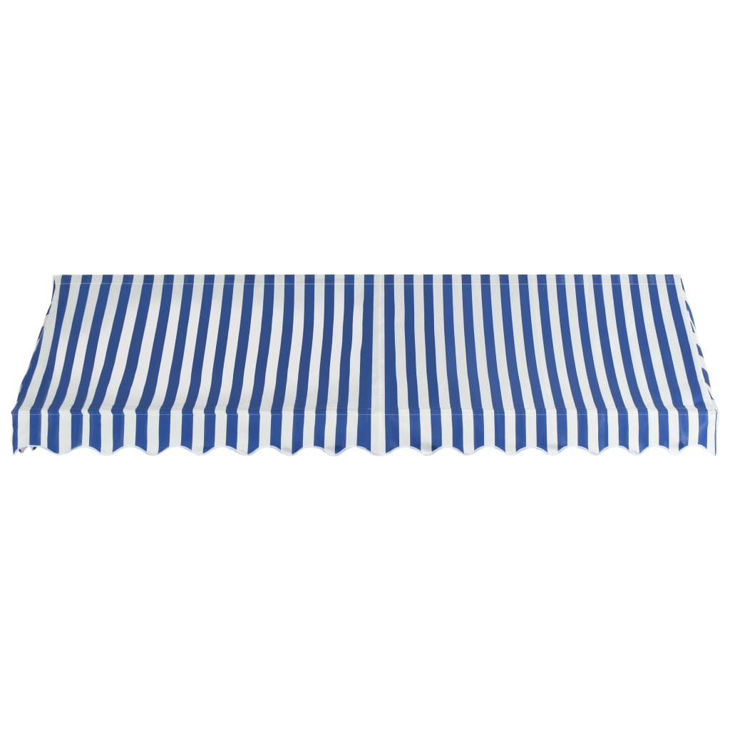 Bistro Awning Blue and White L