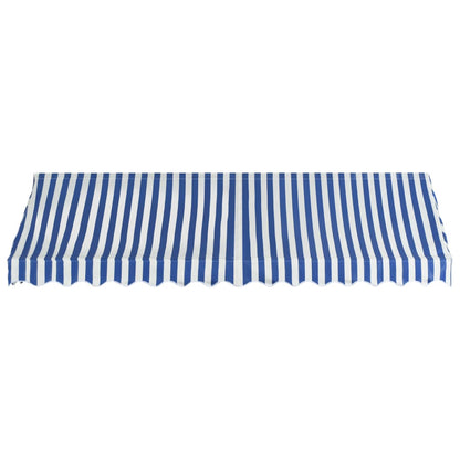 Bistro Awning Blue and White L