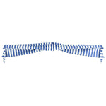 Bistro Awning Blue and White L