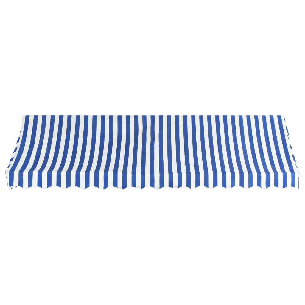 Bistro Awning Blue and White XL