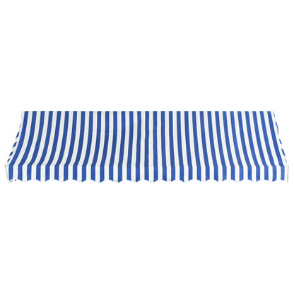Bistro Awning Blue and White XL
