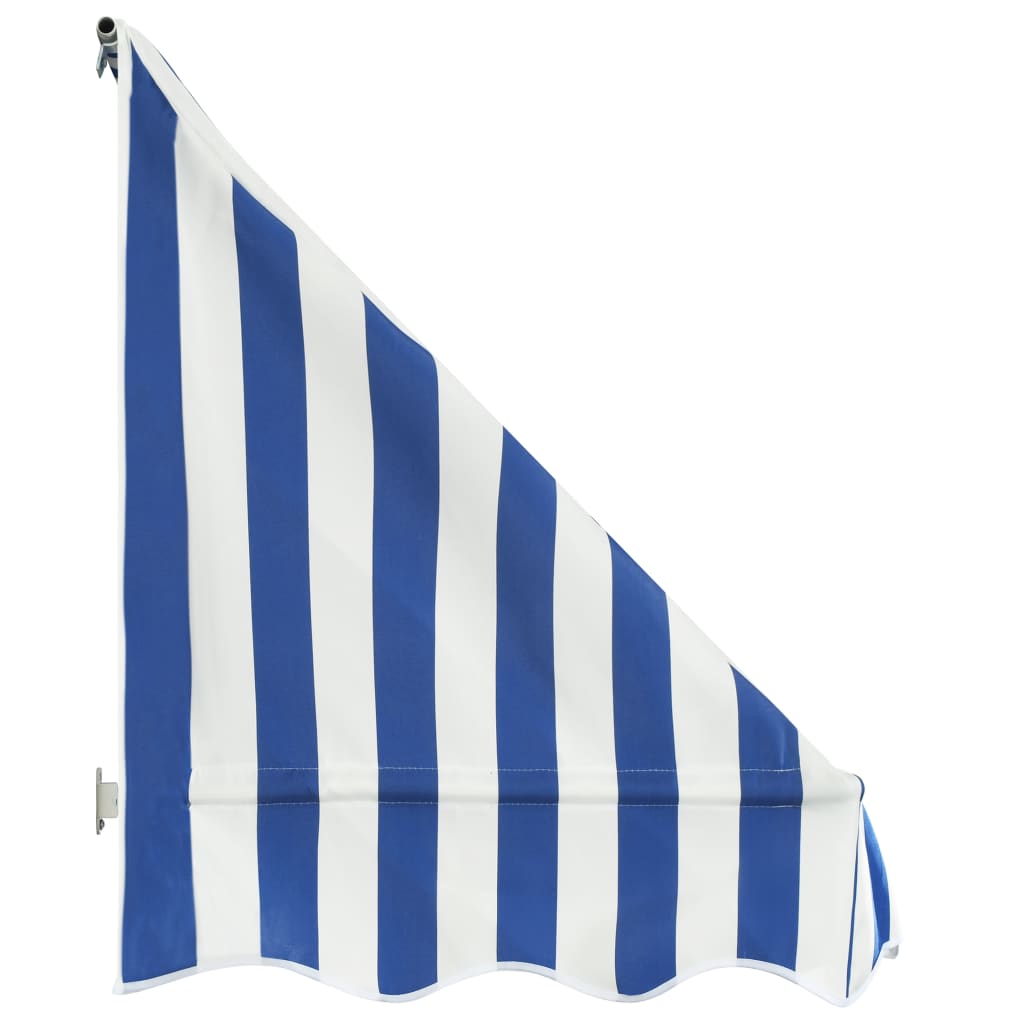 Bistro Awning Blue and White XL