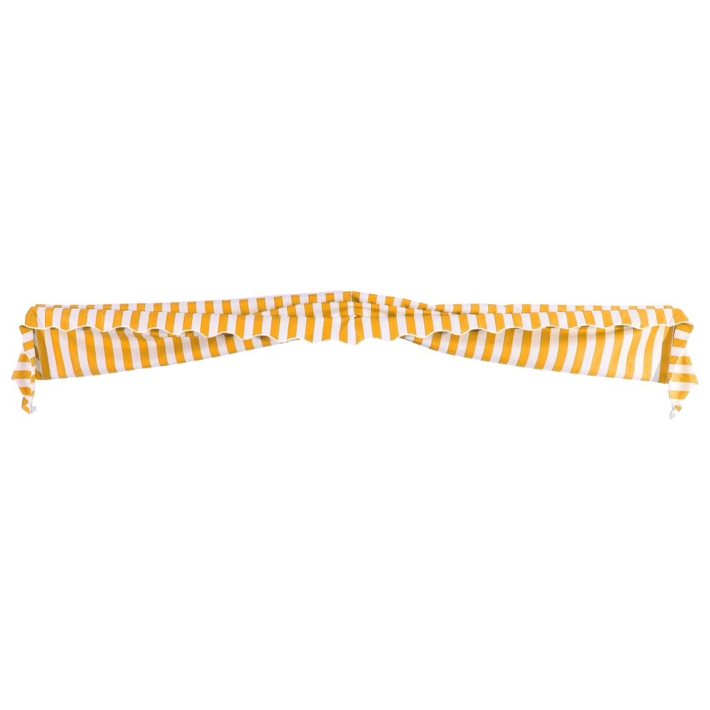 Bistro Awning Orange and White L