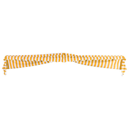 Bistro Awning Orange and White L