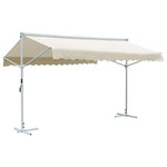 Free Standing Awning Cream M