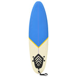 Surfboard 170 cm Blue and Cream
