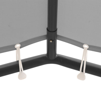 Gazebo Anthracite - 4×4×2.6m