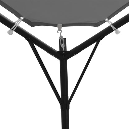 Gazebo Anthracite - 4×4×2.6m