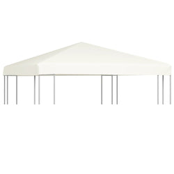 Gazebo Top Cover Cream White