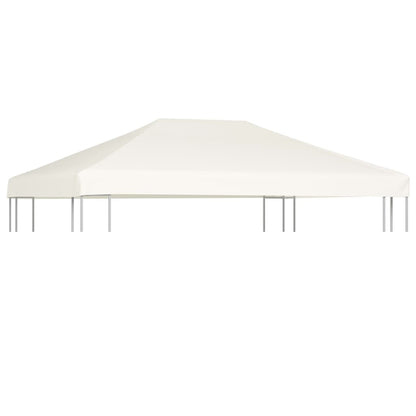 Gazebo Top Cover Cream White - 4×3m