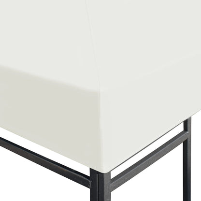 Gazebo Top Cover Cream White - 4×3m
