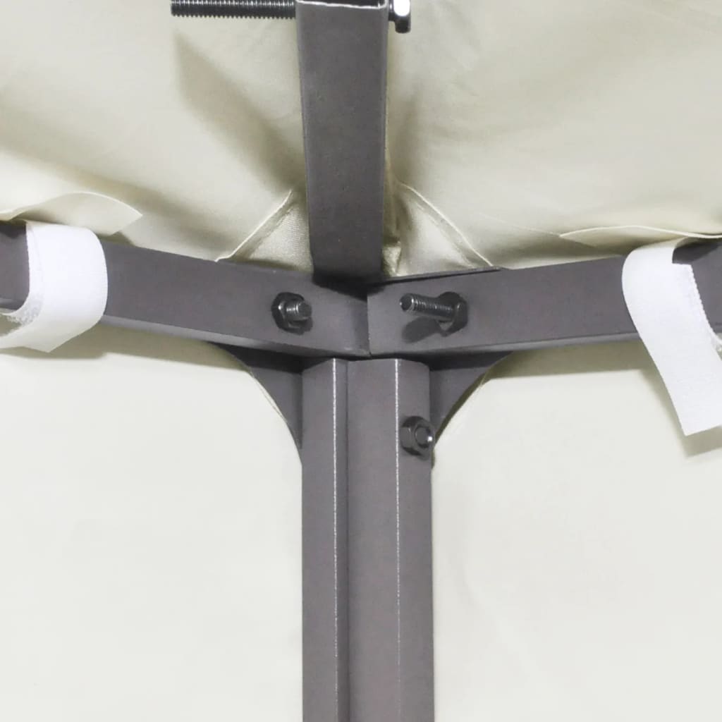 Gazebo Top Cover Cream White - 4×3m