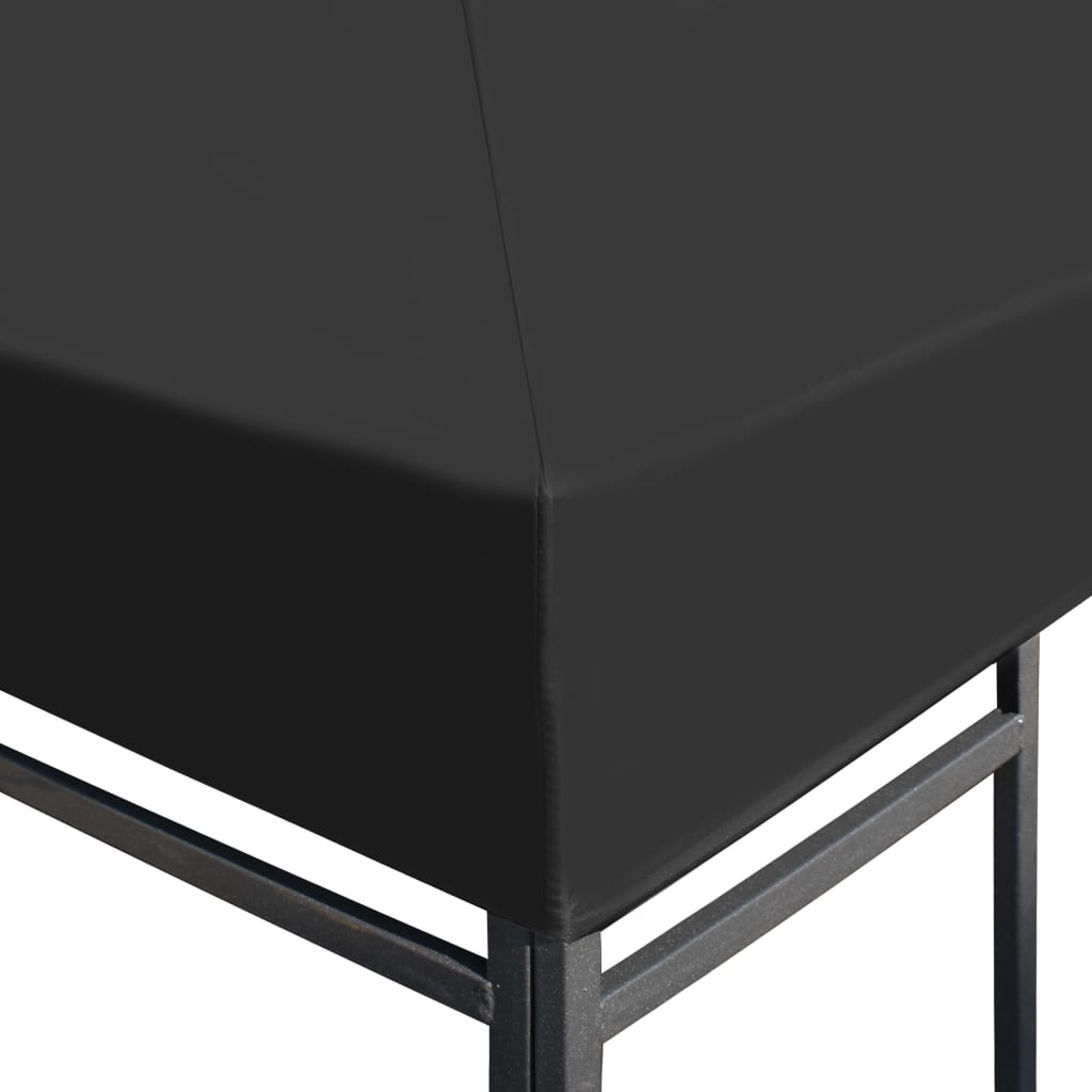 Gazebo Top Cover Grey - 4×3m
