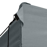 Foldable Tent Pop-Up with 4 Side Walls Anthracite