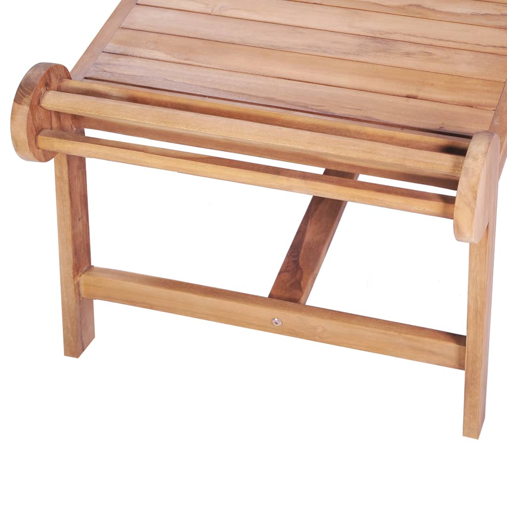 Coffee Table Solid Teak - 100×50×45cm