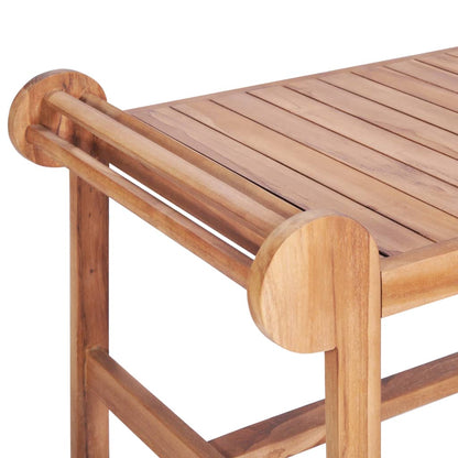 Coffee Table Solid Teak - 100×50×45cm