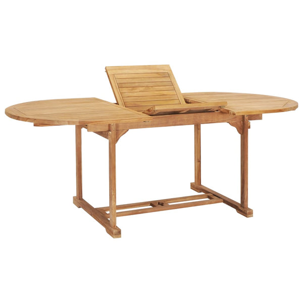  Extending Garden Table  Solid Teak Wood