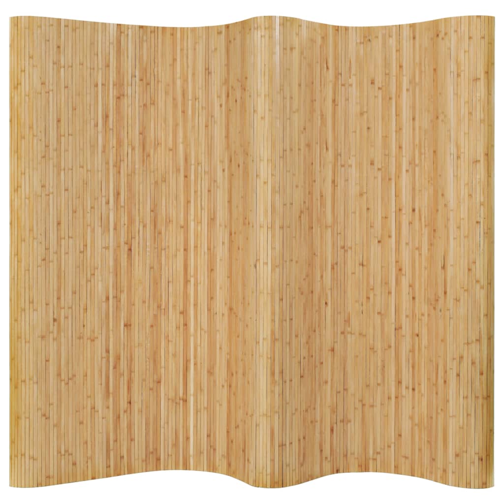 Room Divider Bamboo Natural
