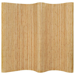 Room Divider Bamboo Natural