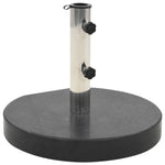 Parasol Base Granite 30 kg Round Black