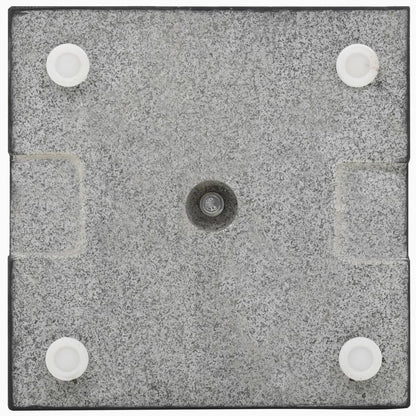 Parasol Base Granite 20 kg Square Black