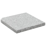 Umbrella Weight Plate Granite 25 kg Square Grey