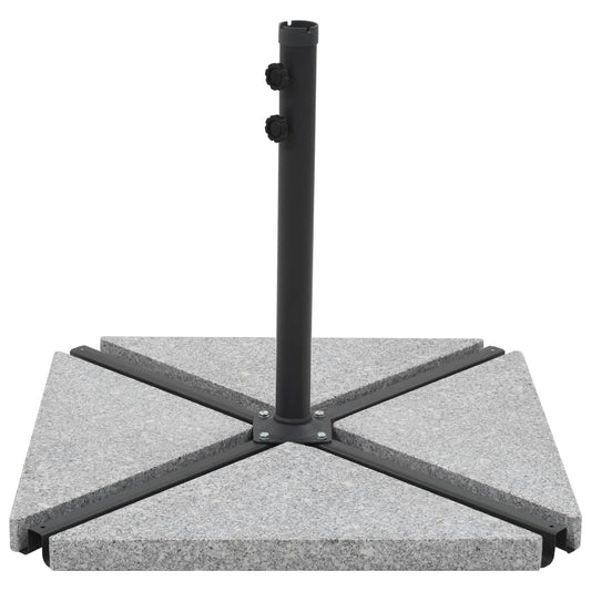 Umbrella Weight Plate Granite 15 kg Triangular Grey