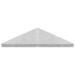 Umbrella Weight Plate Granite 15 kg Triangular Grey