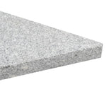 Umbrella Weight Plate Granite 15 kg Triangular Grey