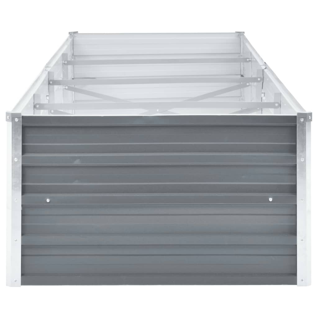 Galvanised Steel Raised Garden Bed 320x80cm | HomeAndLiving
