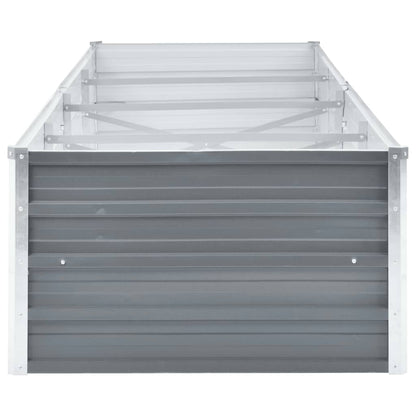 Galvanised Steel Raised Garden Bed 320x80cm | HomeAndLiving