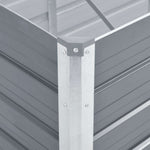 Galvanised Steel Raised Garden Bed 320x80cm | HomeAndLiving