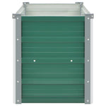 Garden Planter Bed Galvanised Steel Green