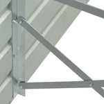 Garden Planter Bed Galvanised Steel  Grey