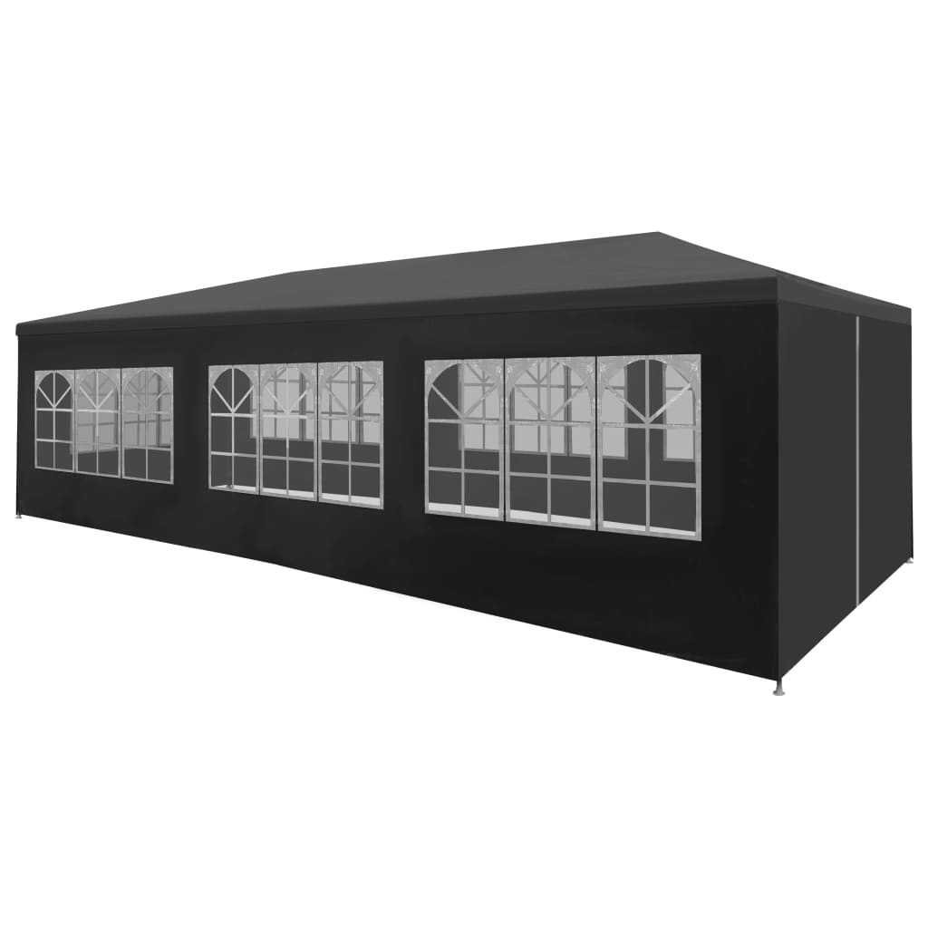 Party Tent PE Anthracite - 9×3×2.55m