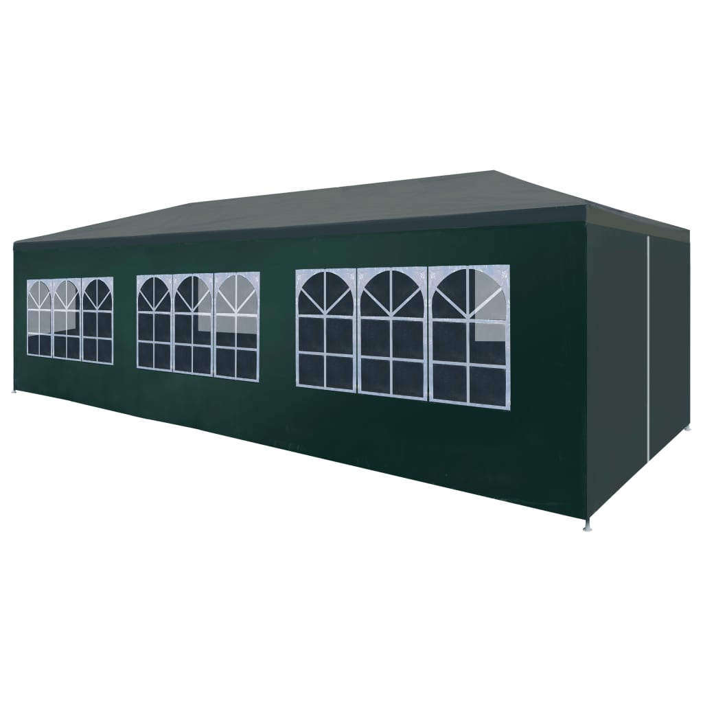 Party Tent Green - 9×3×2.55m