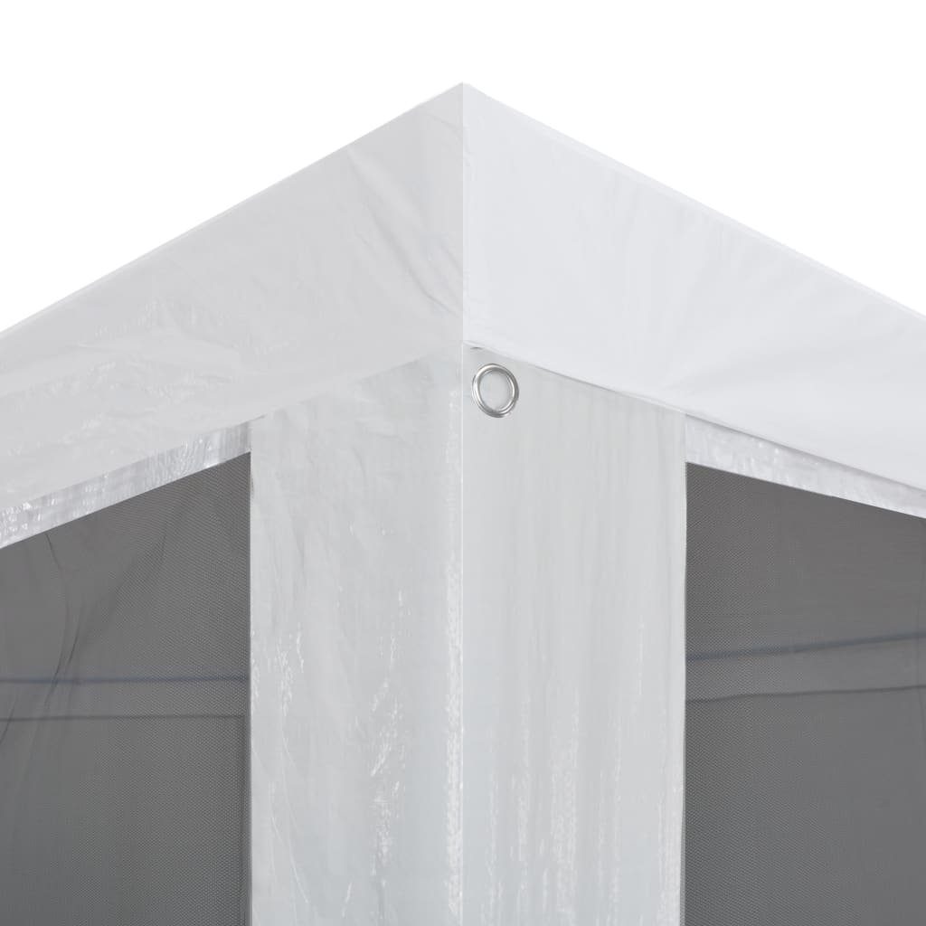 Party Tent with 4 Mesh Sidewalls