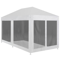 Party Tent with 6 Mesh Sidewalls