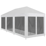 Party Tent with 8 Mesh Sidewalls