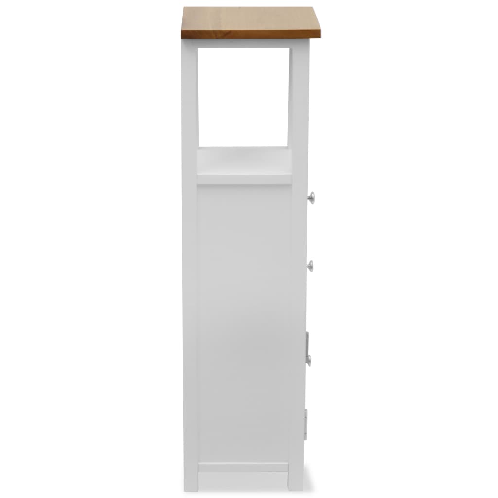 Tall Chest of Drawers  Solid Oak Wood