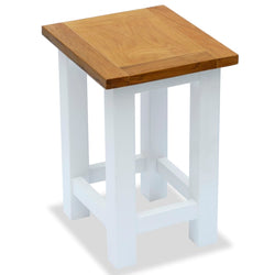 End Table  Solid Oak Wood