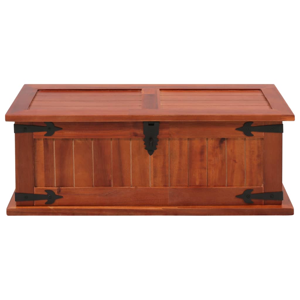 Storage Chest, Solid Acacia Wood